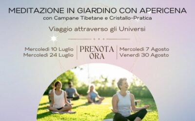 💫 MEDITAZIONE IN GIARDINO CON APERICENA 💫