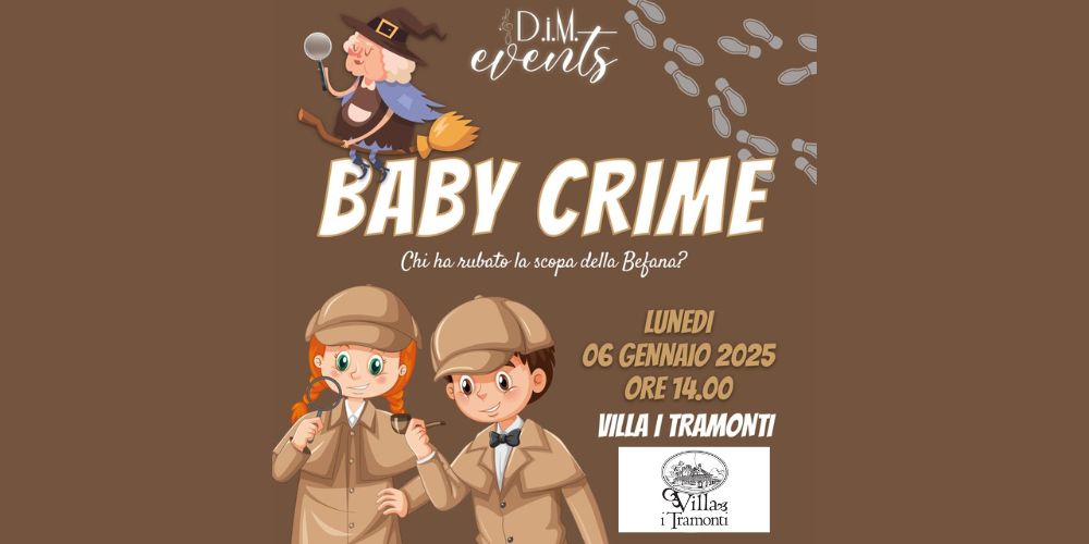 🎊✨ Baby Crime: Chi ha rubato la scopa della Befana? 🎉